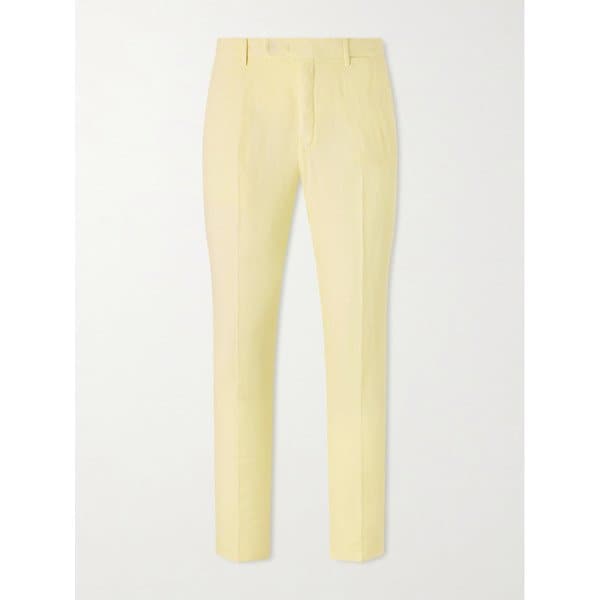 스트레이트 린넨 수트 팬츠 46376663163084323