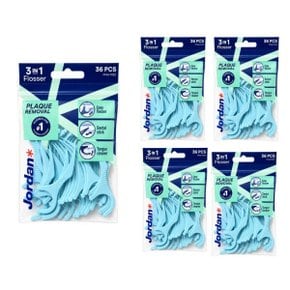 3in1 일회용 치실 36개입(전용케이스포함) X 5개