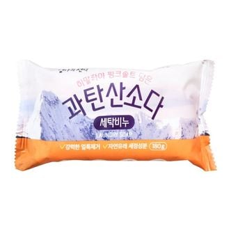 제이큐 애경 엄마의선택 핑크솔트 과탄산소다 세탁비누 180g X ( 4매입 )