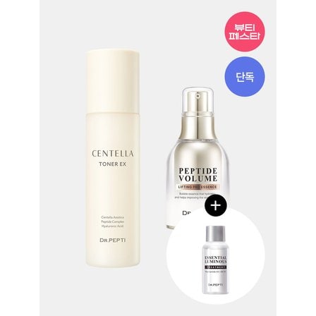 닥터펩티 [단독/증정]센텔라 토너+리프팅 프로 30ml+(증정)루미너스 트리트먼트 30ml