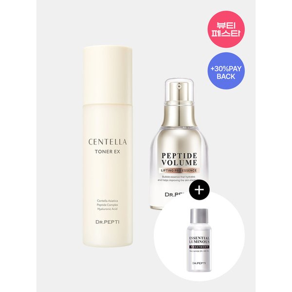 [단독/증정]센텔라 토너+리프팅 프로 30ml+(증정)루미너스 트리트먼트 30ml