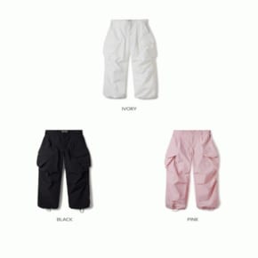 여성용 나일론 카고 팬츠 / Lightweight Nylon Cotton Cargo Pants_A WHTAE2512F