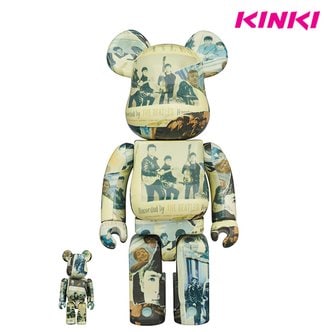 킨키로봇 400%+100% 베어브릭 비틀즈 앤솔러지 (2106006)