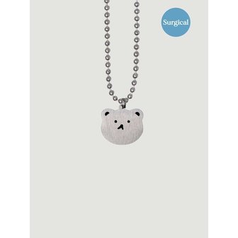 보나츠 써지컬 뽀곰 미아방지 목걸이