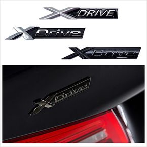 D21 BMW X드라이브 엑스드라이브 신형 엠블럼 스티커