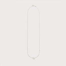 Signature Polkadots Necklace, White (NH012)