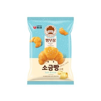  농심 빵부장 소금빵스낵 55g 16개