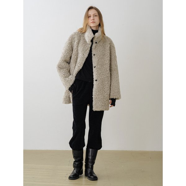 에센셜 워머 터틀넥 티셔츠 BLACK