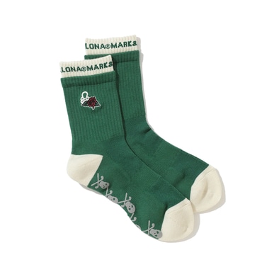 마크앤로나 M GN CLOVER POINT MID SOCKS (LR3YS14M)