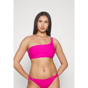 3662521 LASCANA BUSTIERTOP ONE SHOULDER SIMPLE LAS - Bikini top pink