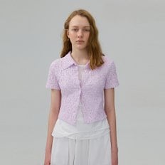 Ruched Blouse_LIGHT VIOLET