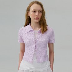 Ruched Blouse_LIGHT VIOLET