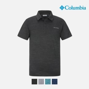 [남성] 알파인 칠 제로 쿨링 폴로 반팔 냉감 카라 티셔츠 C52 AE1639