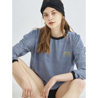 비키니밴더 Lovely poolside 루즈핏 래쉬가드 - Check