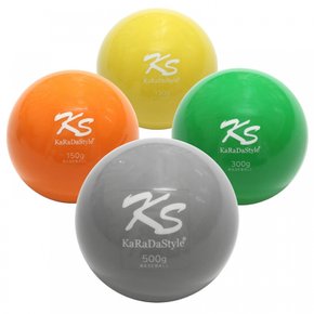 KaRaDaStyle Plyoball 130g 150g 300g 500g 프라이오볼 야구 구속 업 트레이닝 볼 투수 푸아볼