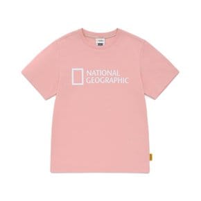 K245UTS920 네오디 빅로고 반팔 PEACH