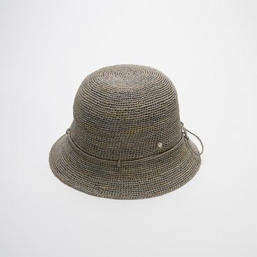 헬렌카민스키 Villa 6 Raffia Hat -Eclipse Melange