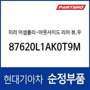 사이드미러(빽미러),우측 (87620L1AK0T9M) 쏘나타 디 엣지 (DN8), 쏘나타 디 엣지 (DN8) 하이브리드