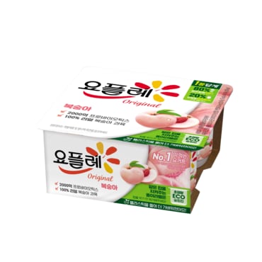 빙그레 요플레 오리지널 복숭아 340g (85g4입)