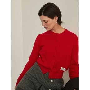 BASIC CARDIGAN - RED