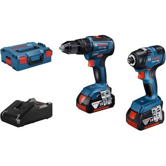  일본 보쉬 드릴 Bosch GDR18V200GSB 18V Cordless Impact Driver Vibration Drill Kit Includes