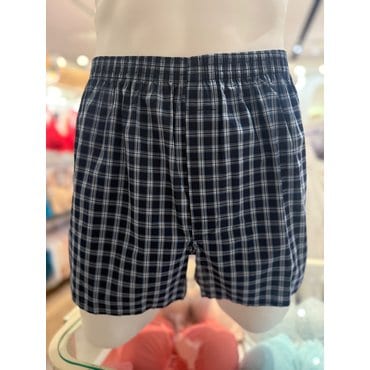 barbara 바바라 아사면 사각체크 남자 트렁크 팬티 2컬러 택 1 AMT4412T