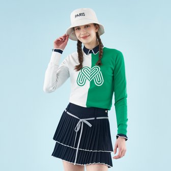 MARTINE GOLF [정상가 99000원]여성 마틴 로고 버킷햇 베이지 (QABW30853)