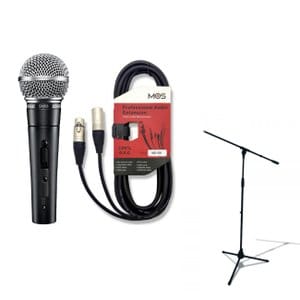 SHURE SM58SK 행사용 유선마이크 패키지 SM58MBS1