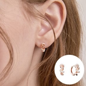 실버 원터치 귀걸이 리듬 RA26A50A