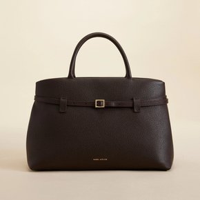 [MANU ATELIER Le Cambon 35] 마누아틀리에 르깜봉 레더 가죽 토트백 숄더백 Brown