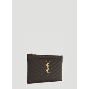 YSL 로고 쉐브론 퀼트 미니 클러치백 504922 BOW01 1000