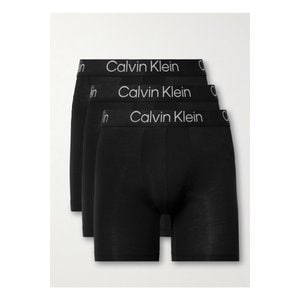 Calvin Klein 울트라 소프트 모던 스트레치 모달 복서 브리프 3p 세트 블랙 1647597338011861