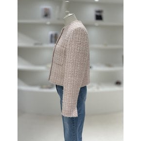 [여주점] 라운드넥 트위드 크롭 자켓 (L251PSF013)