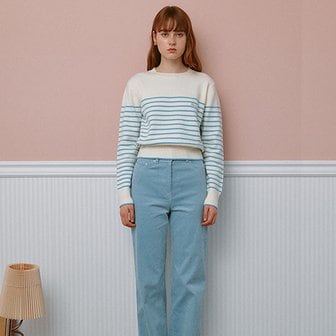 로라로라 CORDUROY PANTS BLUE