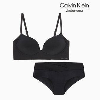 Calvin Klein Underwear 인비져블 AF 푸쉬업 브라 SET (QF6021AD,QF6357AD - UB1)