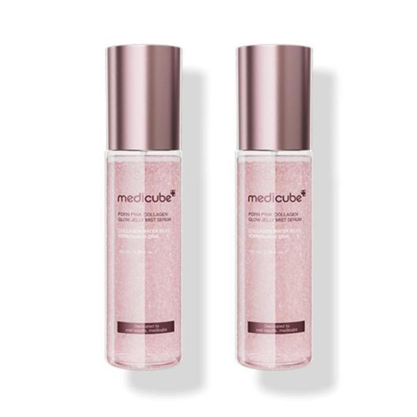 확대된 대표 메디큐브 PDRN 핑크 콜라겐 글로우 젤리 미스트 100ml 2개(1)