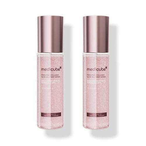 메디큐브 PDRN 핑크 콜라겐 글로우 젤리 미스트 100ml 2개(1)
