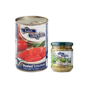 프리텔리롱고바디 바질페스토 180g+ 펠라티 토마토홀 400g