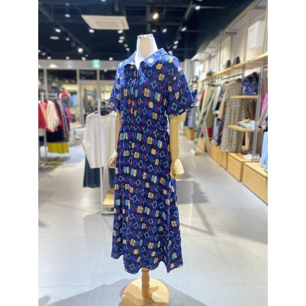 [여주점] 링클 패턴 원피스 (BAOP51531)