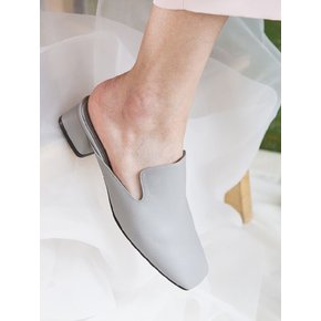 BIP18230 MATT LOAFER MULE GRAY