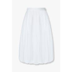 [지컷25S/S]백 밴딩 나일론 볼륨 롱 스커트(7255135104)
