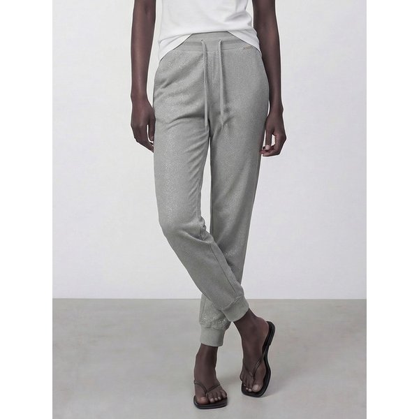 Glitter Jogger Pants _Grey