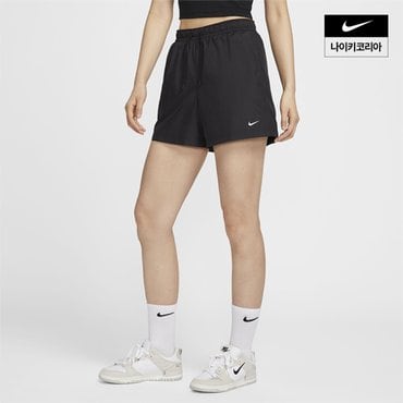 나이키 우먼스 나이키 스포츠웨어 클래식 우븐 미드라이즈 쇼츠 NIKE FV7558-010