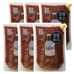 아워홈 행복한맛남 깐풍소스 2kg x 6개