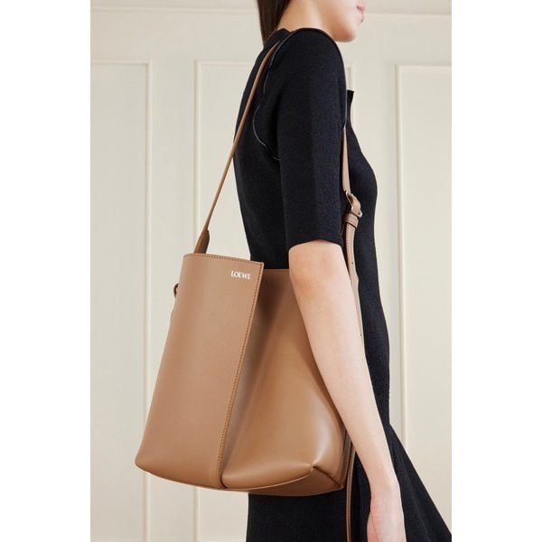 빌바오 미디엄 플리츠 가죽 숄더백 46376663163050877