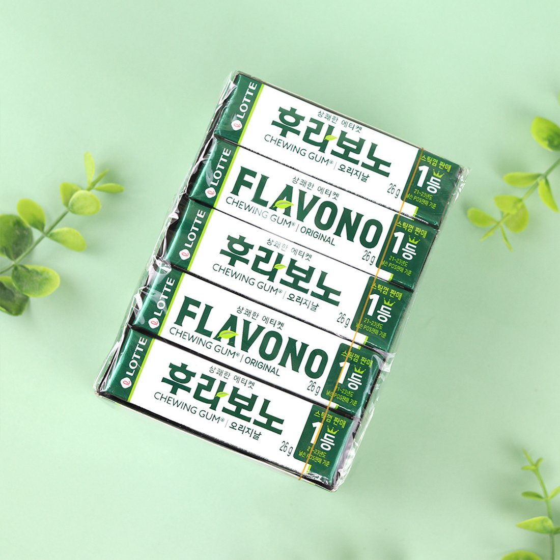 롯데제과 롯데껌 후라보노 오리지널 26g x 15개, 믿고 사는 즐거움 SSG.COM