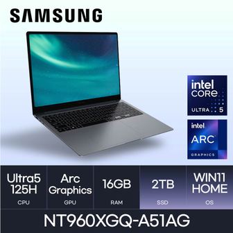 삼성 전자 갤럭시북4 프로 NT960XGQ-A51AG(WIN11HOME/SSD2TB/RAM16GB)