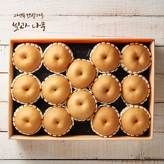 작심밀도 빛과나무 신고배세트 7.5kg(14-16과/특품) / 보자기