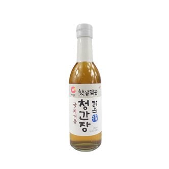  청정원 맑은 청간장 국찌개용 390ml