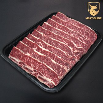 미트가이드 호주산 LA갈비 리얼678 꽃갈비 1kg (스티어 등급/500gx2팩/기름손질갈비)